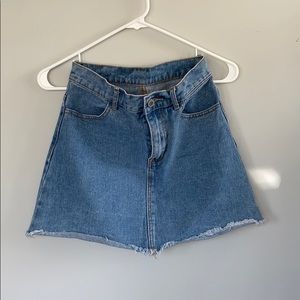 ⭐️ 3 for $20 / Brandy Melville Jean Skirt